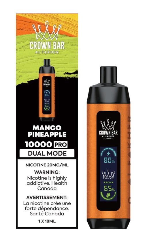 Mango Pineapple PRO - AL FAKHER Crown Bar Einweg-Vape 10000